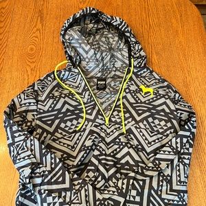 Tribal Print PINK Wind Breaker / Rain Jacket